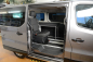 Preview: VanEssa split sleeping system in the PSA van Single bed with single seat upright
